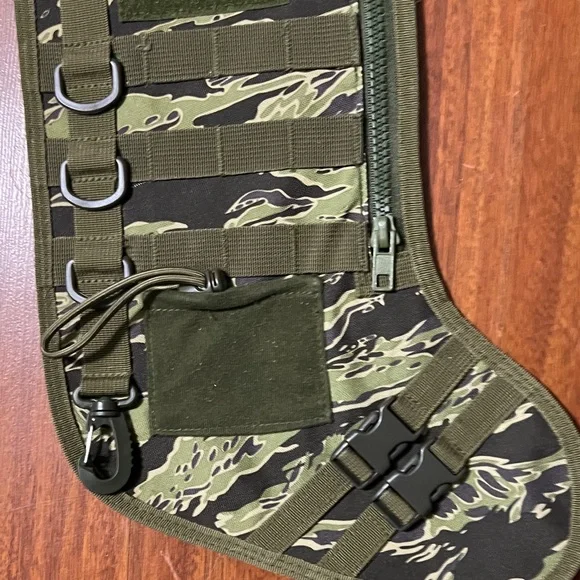 M48 OPS Tactical Stocking Military Green Camo MOLLE - Picture 6 of 8